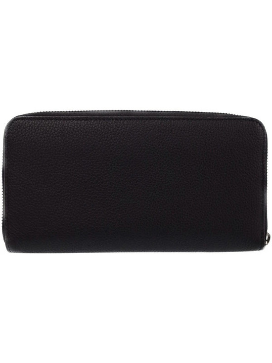 Dior Handbags - Dior Christian Zipper Long Wallet Leather Round Black
